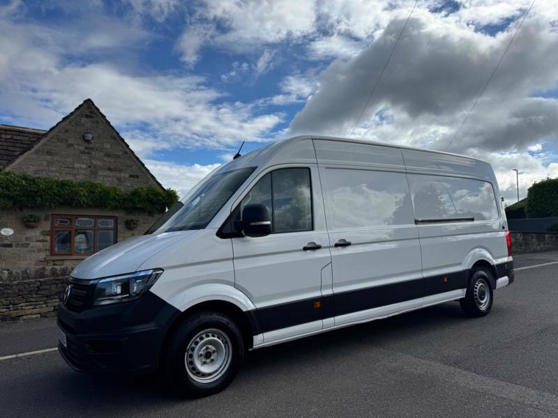 Volkswagen Crafter 2.0 Tdi Cr35 Trendline Fwd Lwb High Roof Euro 6 S White