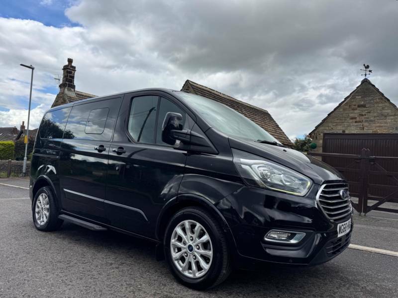 Ford Tourneo Custom 2.0 310 Ecoblue Titanium L1 Euro 6 Ss Black #4