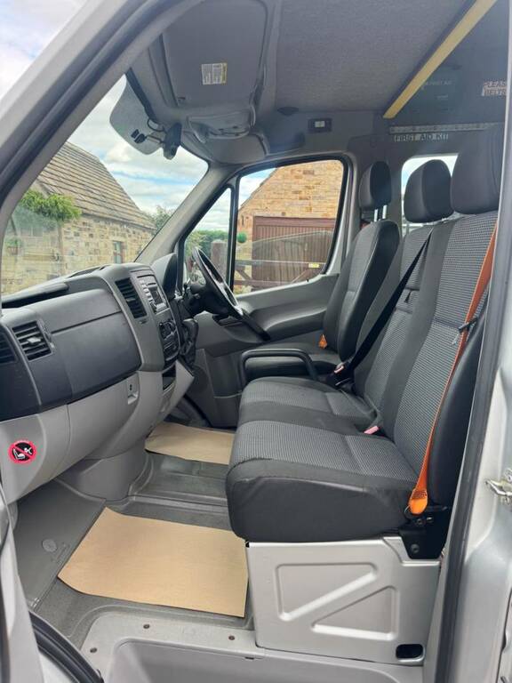 Mercedes-Benz Sprinter 313 Cdi White #8
