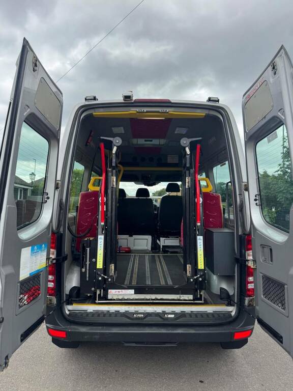 Mercedes-Benz Sprinter 313 Cdi White #11