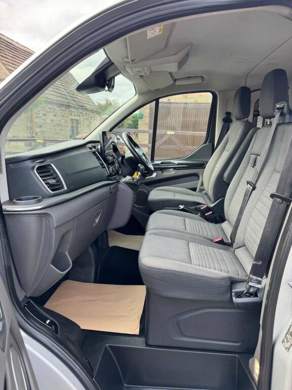 Ford Tourneo Custom Custom 2.0 320 Ecoblue Shuttle Double Cab Dies White #9