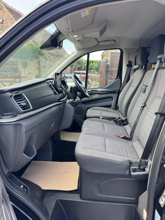 Ford Tourneo Custom Custom 2.0 320 Ecoblue Sport Minibus Double Cab Blue #9