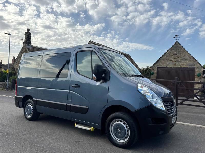 Renault Master 2.3 Dci 28 Business Quickshift Fwd Swb Euro 6 Blue #4