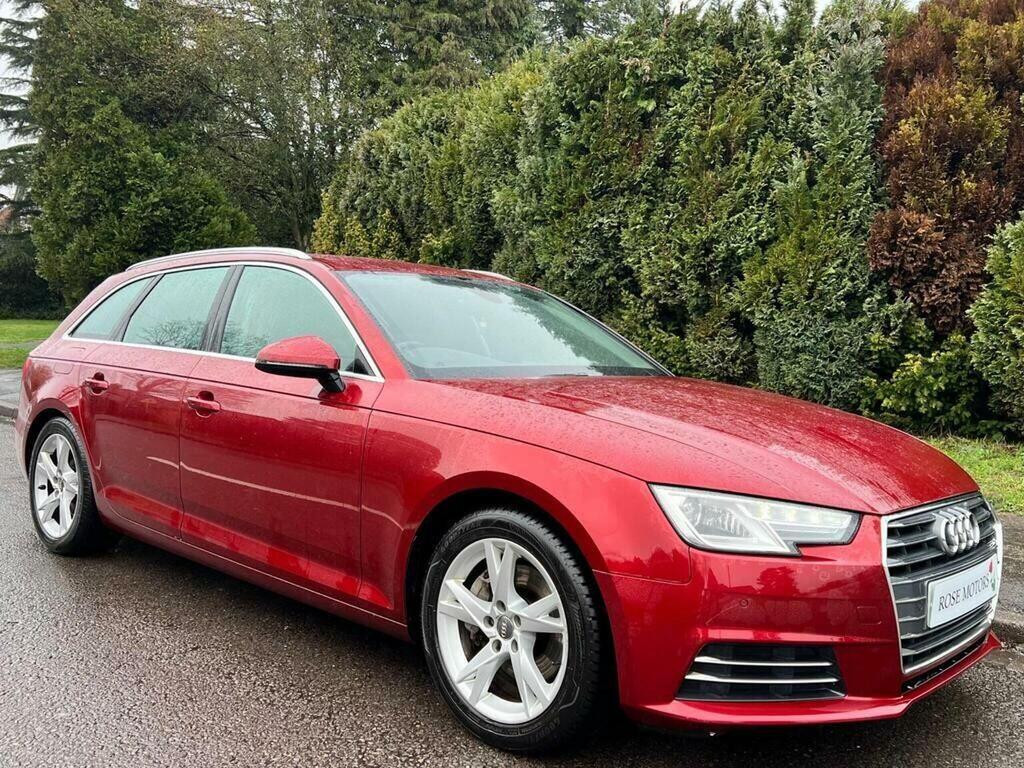 Audi A4 Avant 2.0 Tdi Ultra Sport Euro 6 Ss ST17UNZ Red