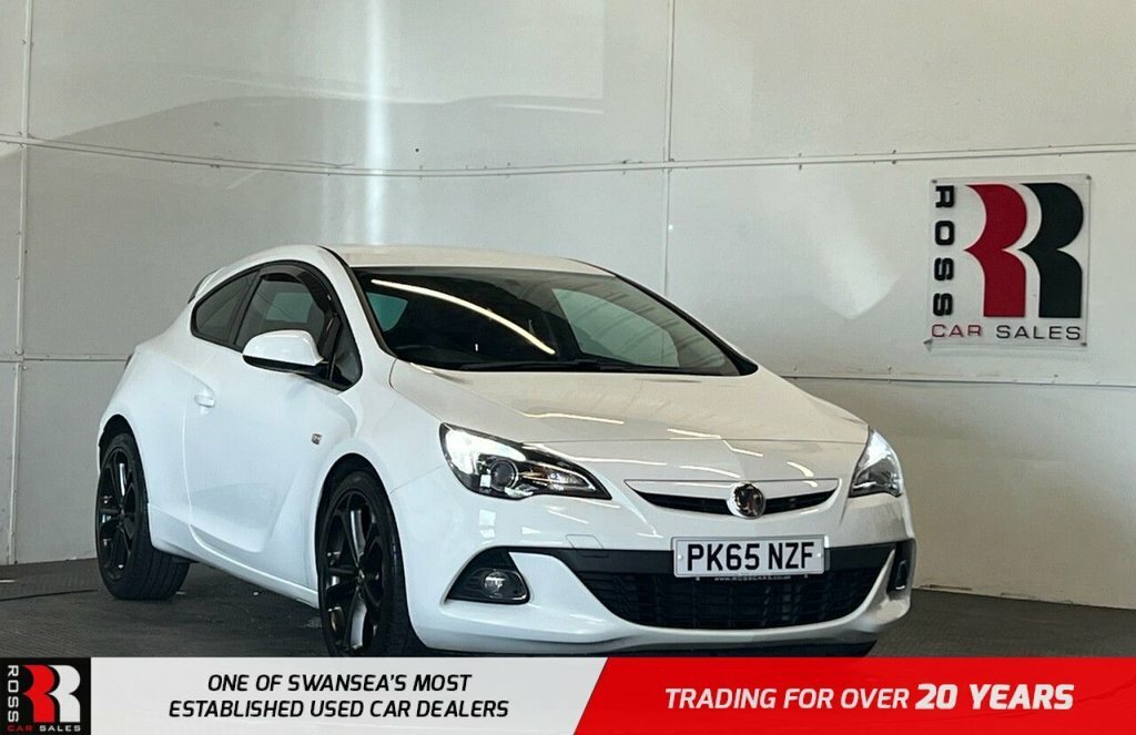 Vauxhall Astra GTC 1.4L Limited Edition White