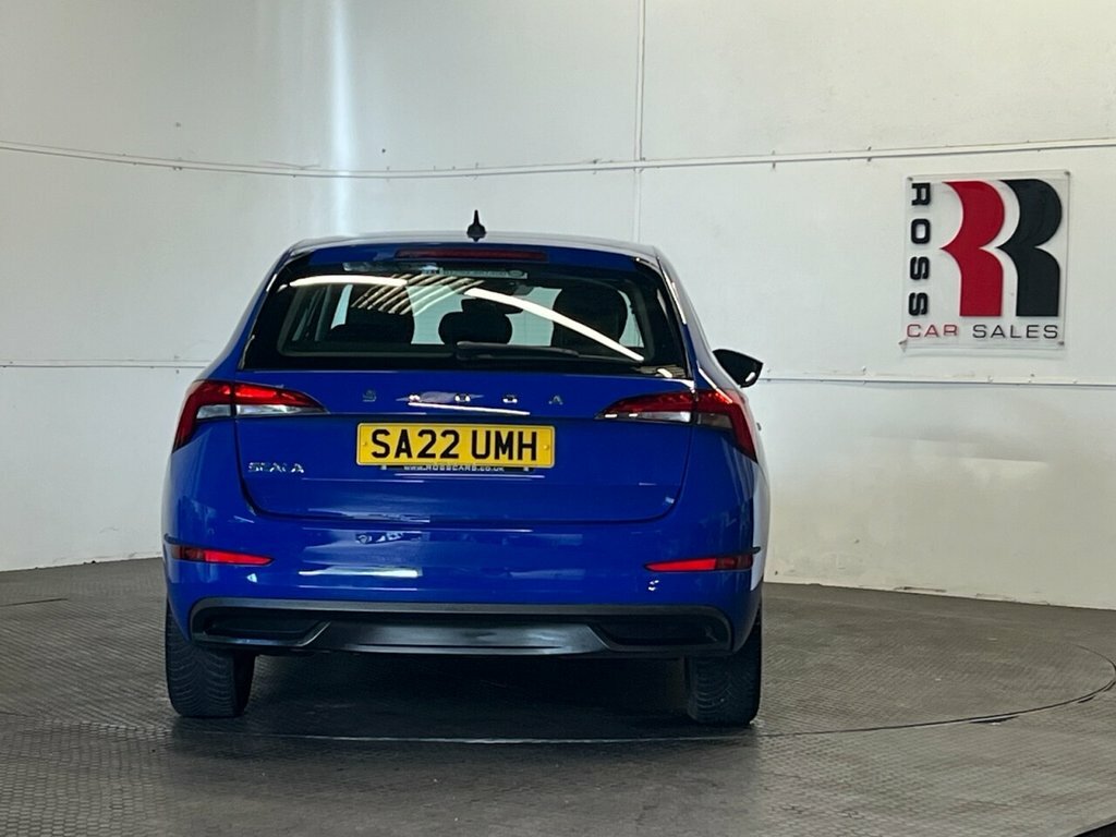 Skoda Scala 1L Se Blue #4