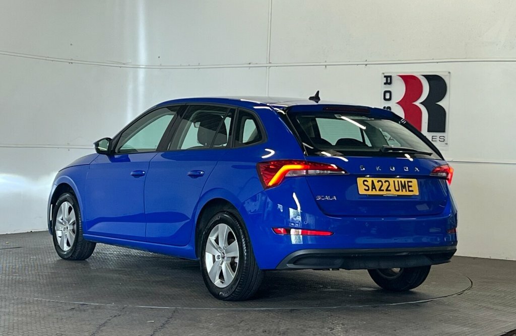 Skoda Scala 1L Se Blue #5