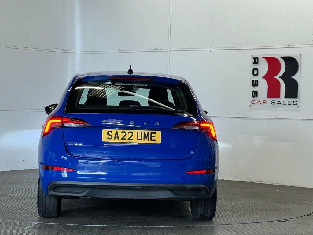 Skoda Scala 1L Se Blue #4