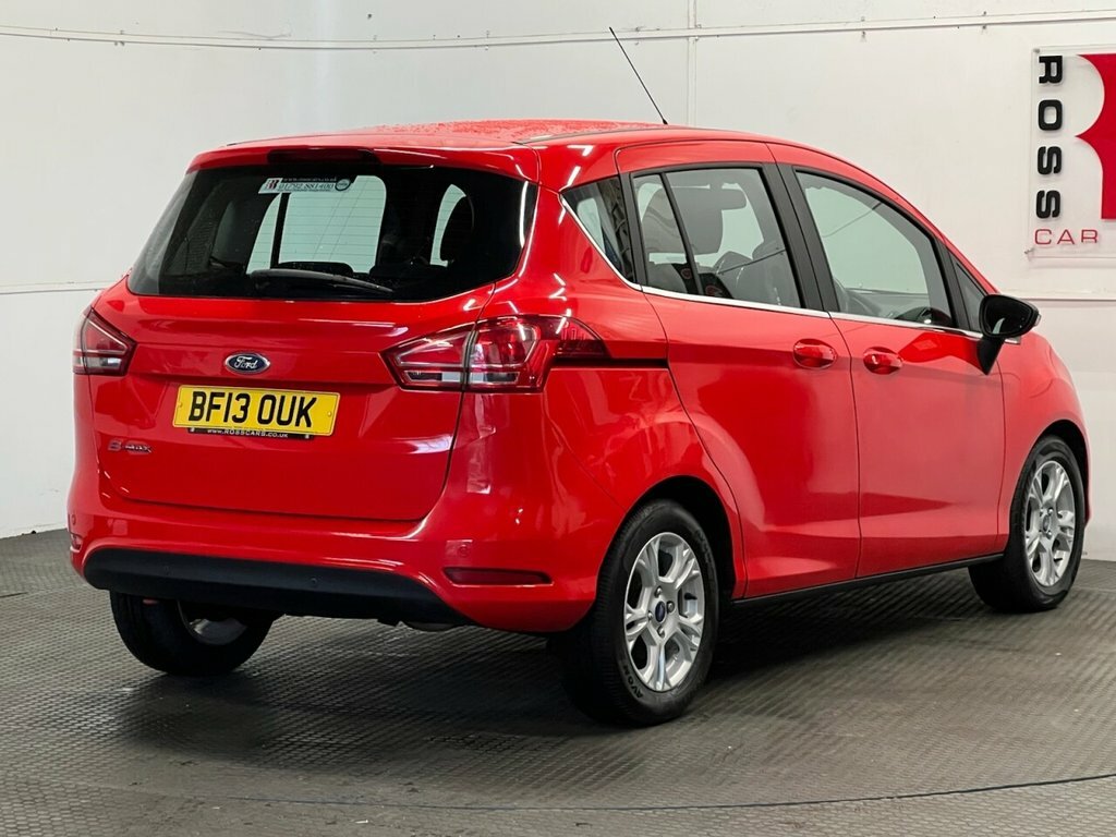 Ford B-Max Mpv Red #3