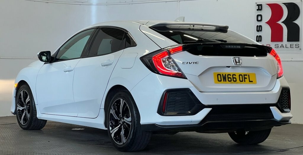 Honda Civic 1L Sr OW66OFL White #5
