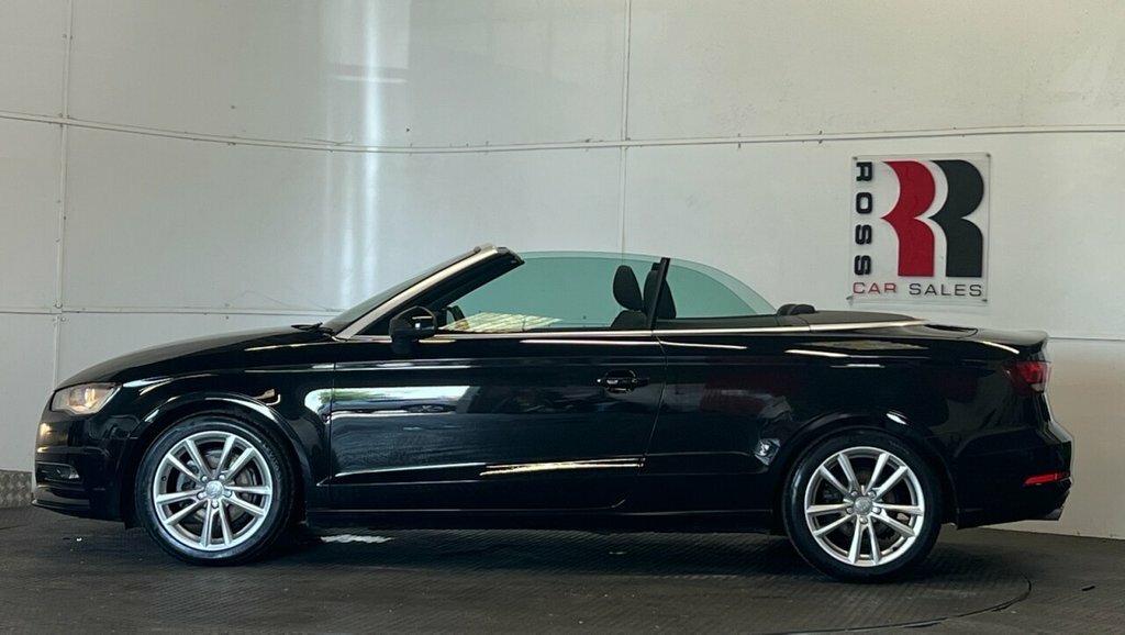 Audi A3 Cabriolet Tdi Sport Black #6