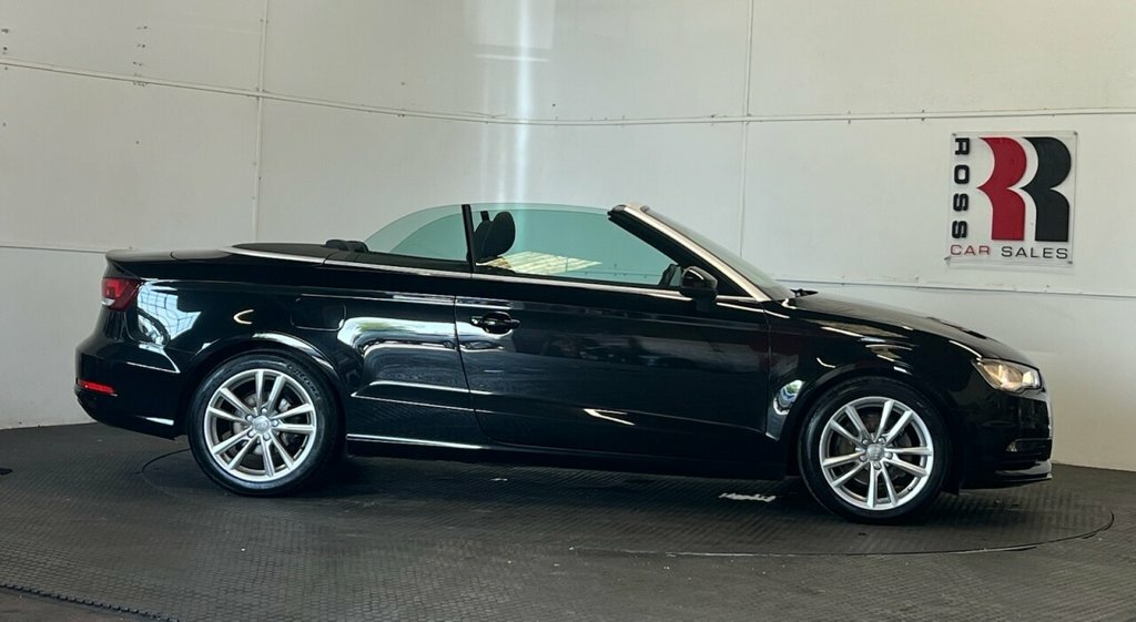 Audi A3 Cabriolet Tdi Sport Black #2