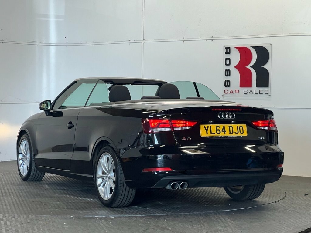 Audi A3 Cabriolet Tdi Sport Black #5