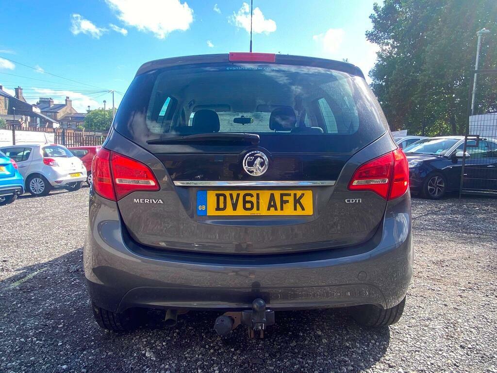 Vauxhall Meriva 1.3 Cdti 16V Exclusiv Euro 5 Grey #6