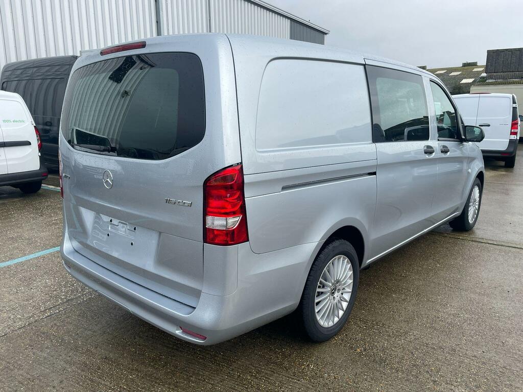 Mercedes-Benz Vito 2.0 116 Cdi Pro Crew Van G-tronic Rwd L2 Euro 6 S Silver #6