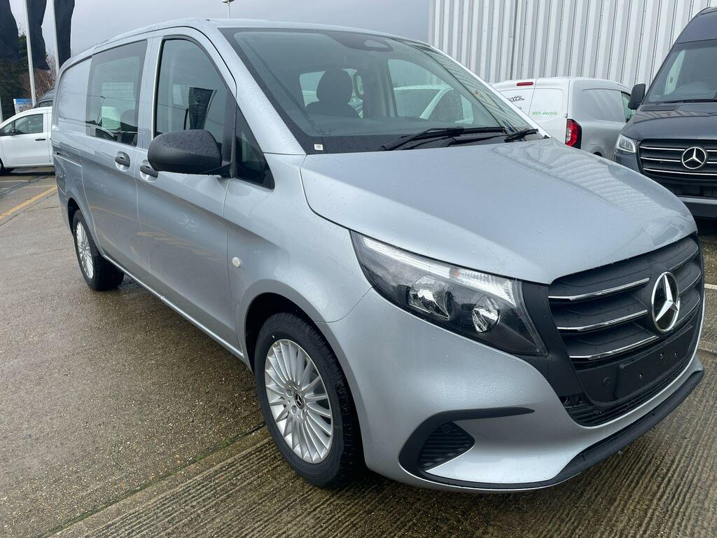 Mercedes-Benz Vito 2.0 116 Cdi Pro Crew Van G-tronic Rwd L2 Euro 6 S Silver
