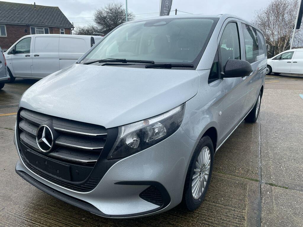 Mercedes-Benz Vito 2.0 116 Cdi Pro Crew Van G-tronic Rwd L2 Euro 6 S Silver #4