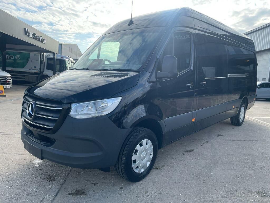 Mercedes-Benz Sprinter 2.0 315 Cdi Hd Pro Rwd L3 H2 Euro 6 Ss  Black #4