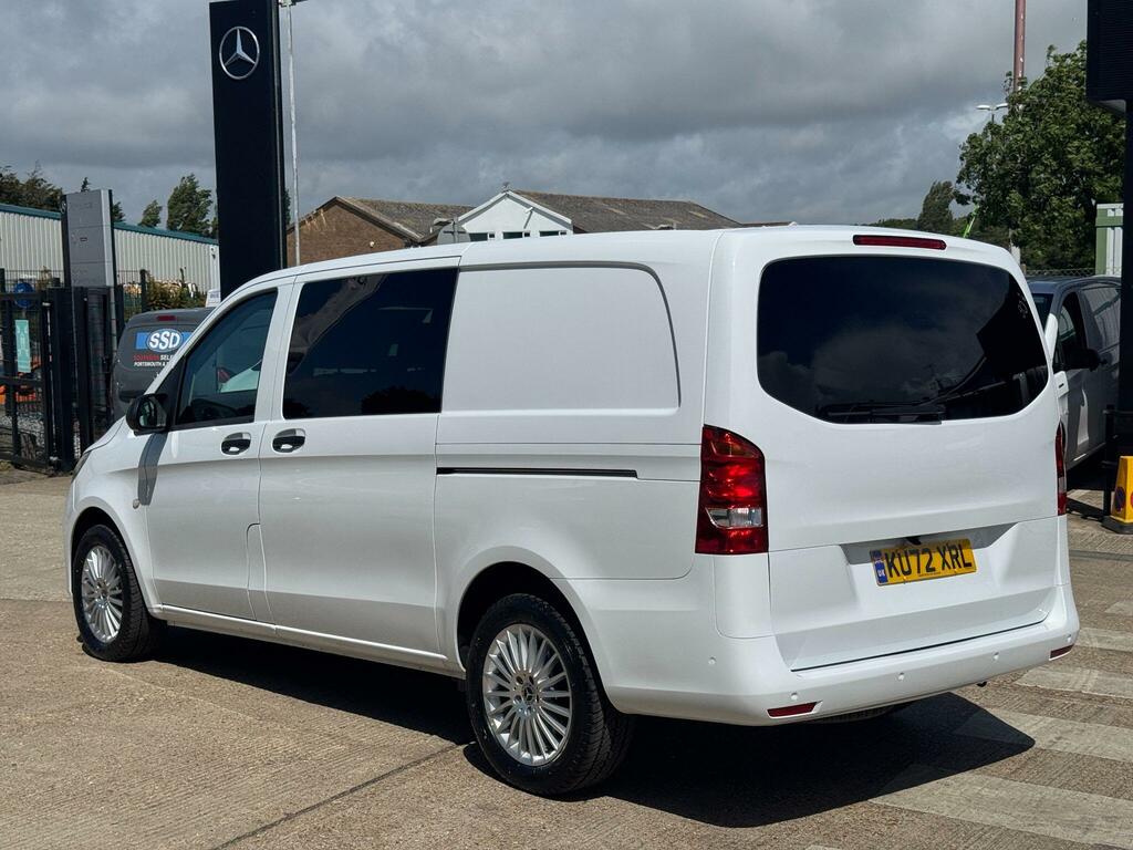 Mercedes-Benz Vito 2.0 114 Cdi Progressive Crew Van G-tronic Rwd L2 E White #5