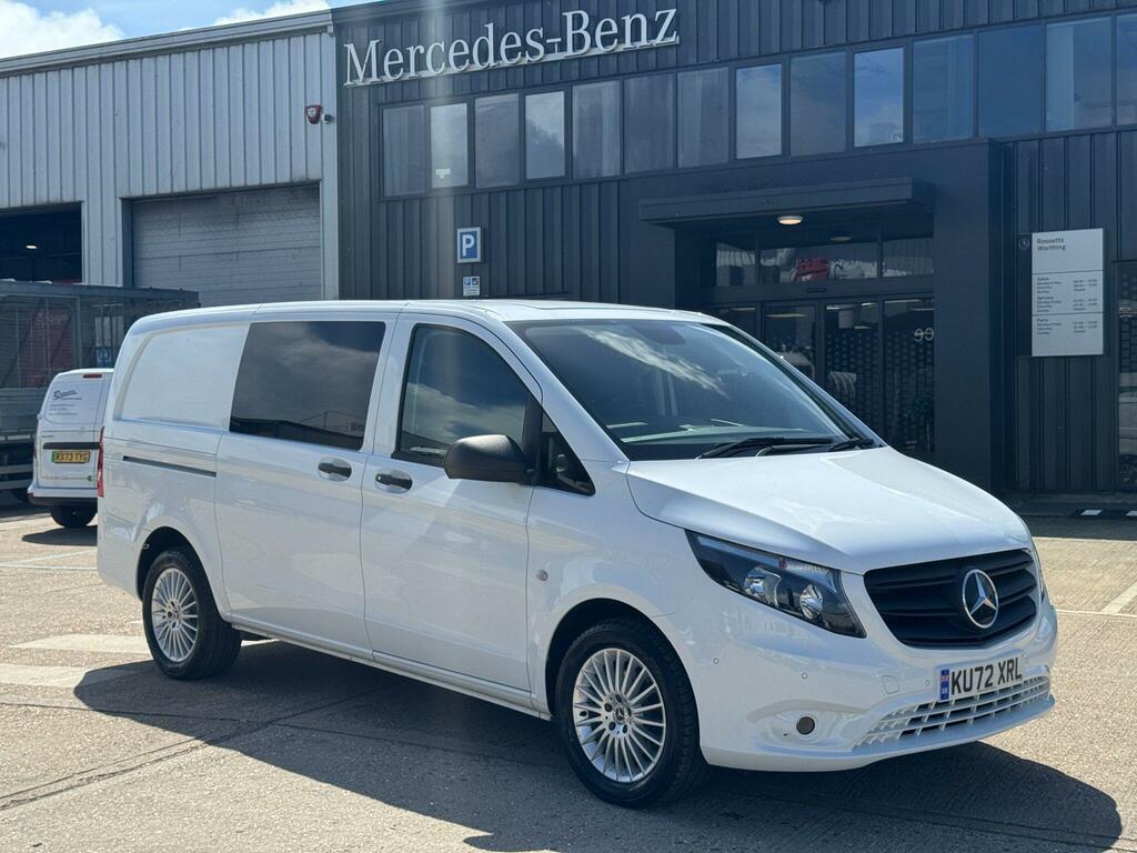 Mercedes-Benz Vito 2.0 114 Cdi Progressive Crew Van G-tronic Rwd L2 E White #3