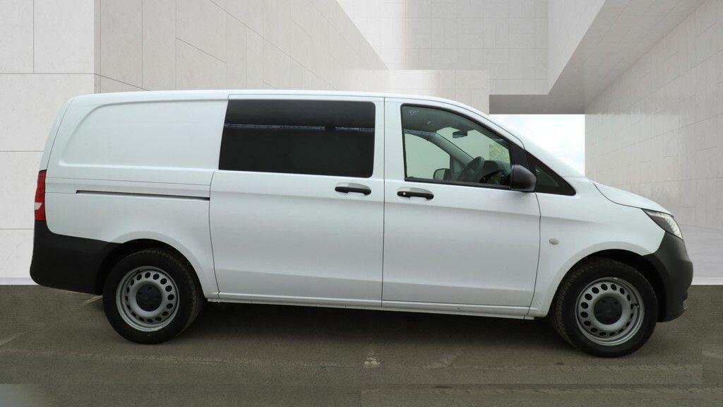 Mercedes-Benz Vito 2.0 114 Cdi Progressive Crew Van Double Cab Di White #5