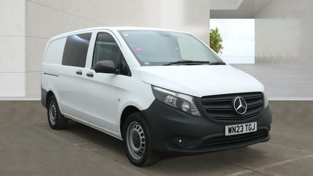 Mercedes-Benz Vito 2.0 114 Cdi Progressive Crew Van Double Cab Di White #2