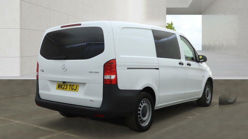 Mercedes-Benz Vito 2.0 114 Cdi Progressive Crew Van Double Cab Di White #4