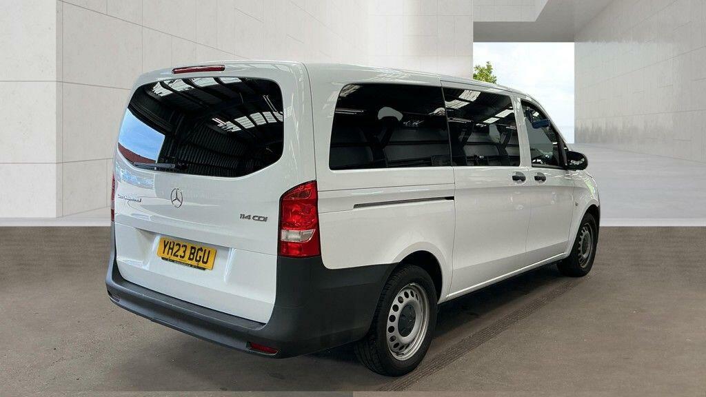 Mercedes-Benz Vito 2.0 114 Cdi Pro Tourer G-tronic Rwd L2 Euro 6 Ss White #4