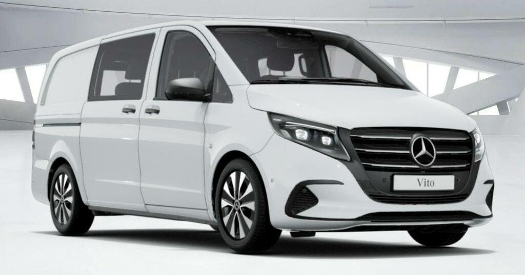 Mercedes-Benz Vito 2.0 119 Cdi Select Crew Van G-tronic Rwd L2 Euro 6 White