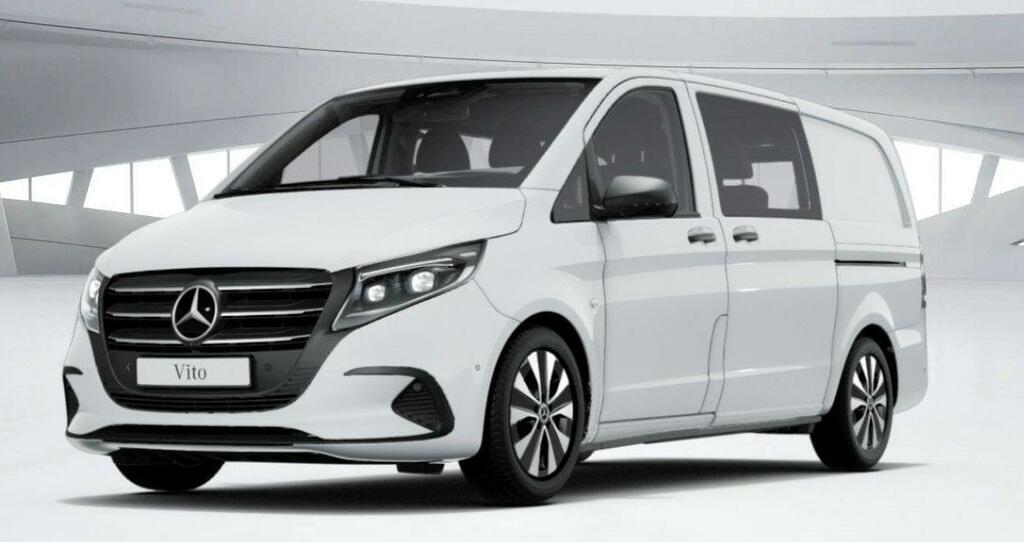 Mercedes-Benz Vito 2.0 119 Cdi Select Crew Van G-tronic Rwd L2 Euro 6 White #3