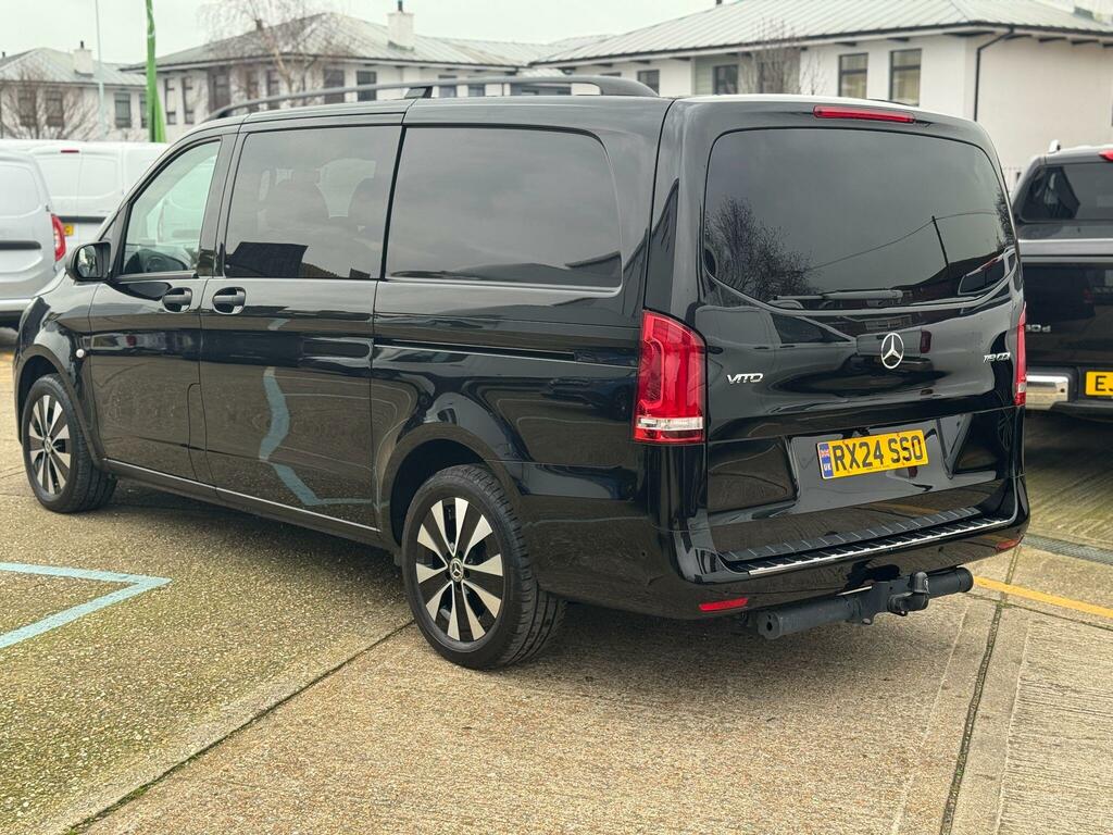 Mercedes-Benz Vito 2.0 119 Cdi Premium Night Edition Crew Van Double Black #6