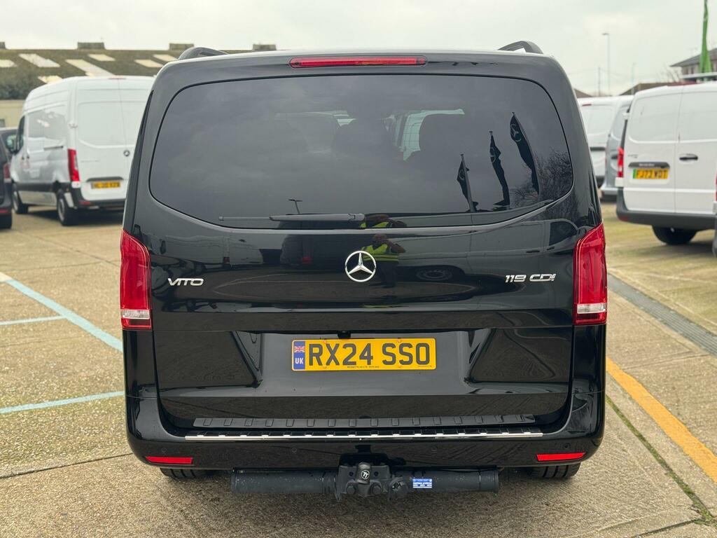 Mercedes-Benz Vito 2.0 119 Cdi Premium Night Edition Crew Van Double Black #5