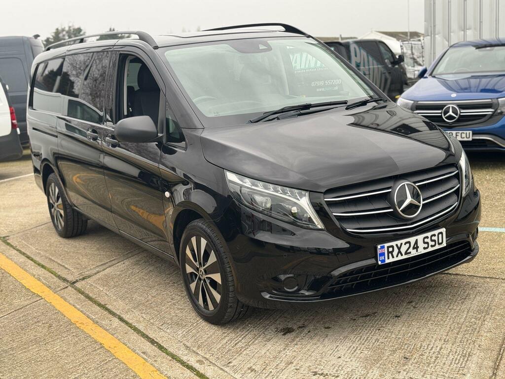 Mercedes-Benz Vito 2.0 119 Cdi Premium Night Edition Crew Van Double Black #3