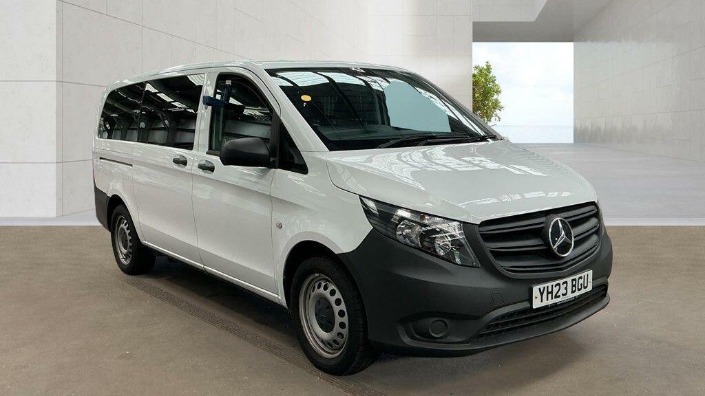 Mercedes-Benz Vito 2.0 114 Cdi Pro Tourer G-tronic Rwd L2 Euro 6 Ss White #2
