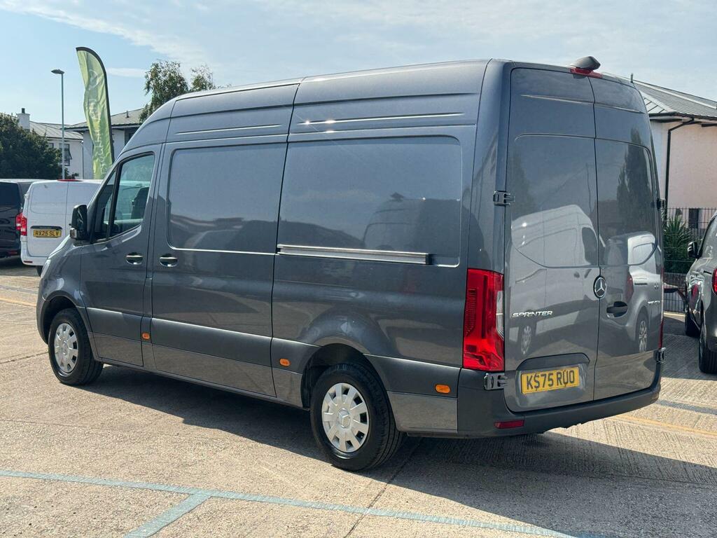 Mercedes-Benz Sprinter 2.1 Td 214 Cdi Swb Black Van Ulez Euro 6  #6