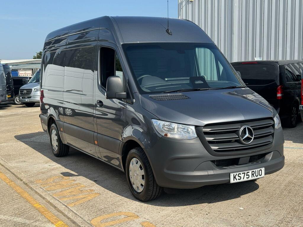 Mercedes-Benz Sprinter 2.1 Td 214 Cdi Swb Black Van Ulez Euro 6  #3