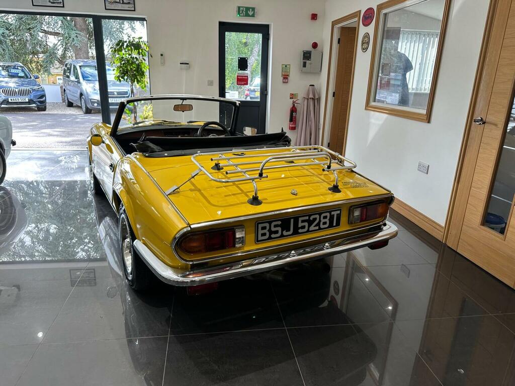 Triumph Spitfire 1.5 2dr BSJ528T Yellow