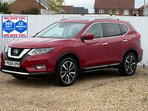 Nissan X-Trail Dci Tekna Red