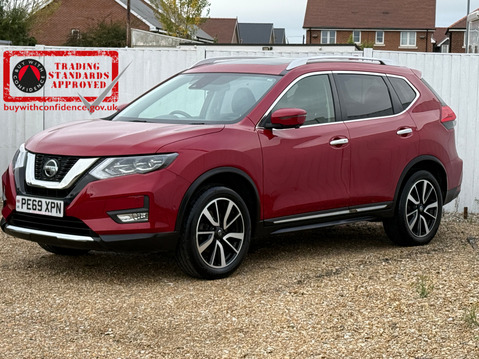 Nissan X-Trail Dci Tekna Red #3