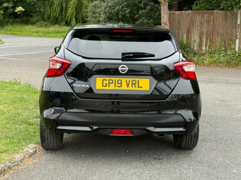 Nissan Micra Ig-t Tekna Black #5