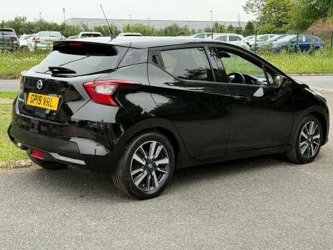 Nissan Micra Ig-t Tekna Black #4