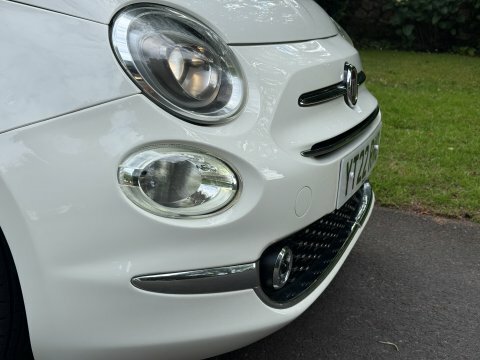 Fiat 500 500E Red White #14