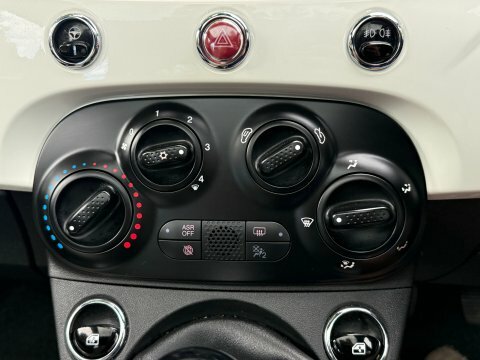 Fiat 500 500E Red White #35