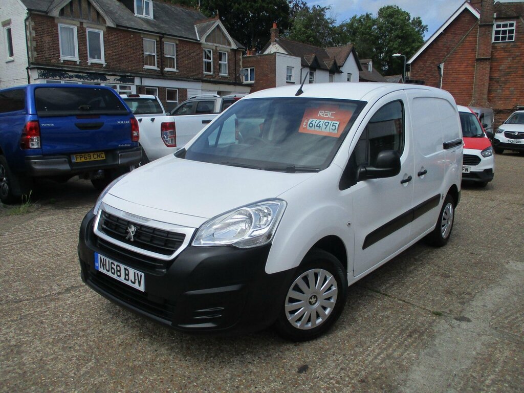 Peugeot Partner 1.6 Bluehdi 854 Professional L1 White