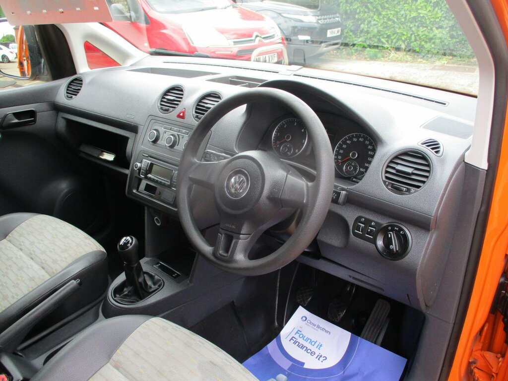 Volkswagen Caddy 1.6 Tdi Bluemotion Tech White #23