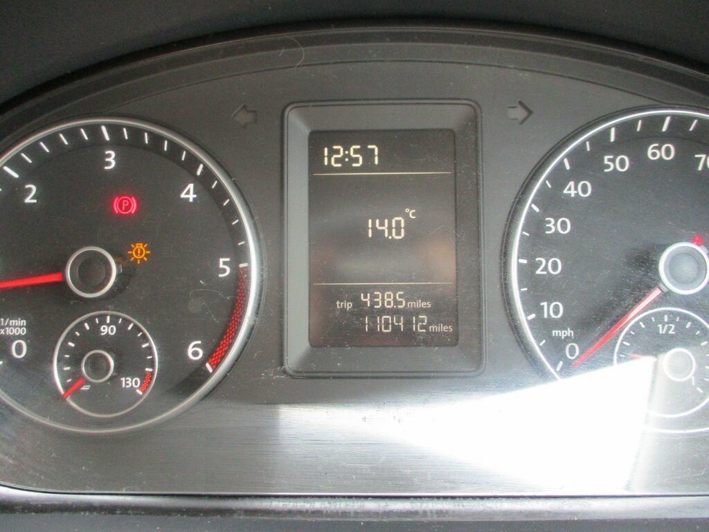 Volkswagen Caddy 1.6 Tdi Bluemotion Tech White #12