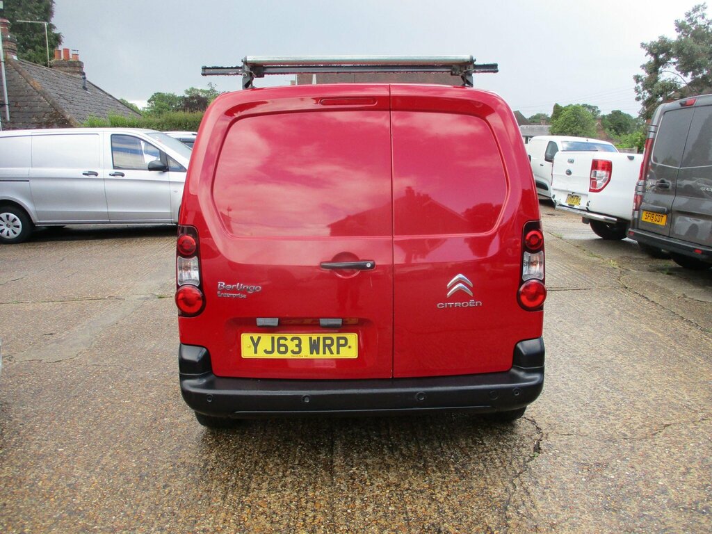 Citroen Berlingo 1.6 Hdi 625 Enterprise L1 Euro 5 Red #4