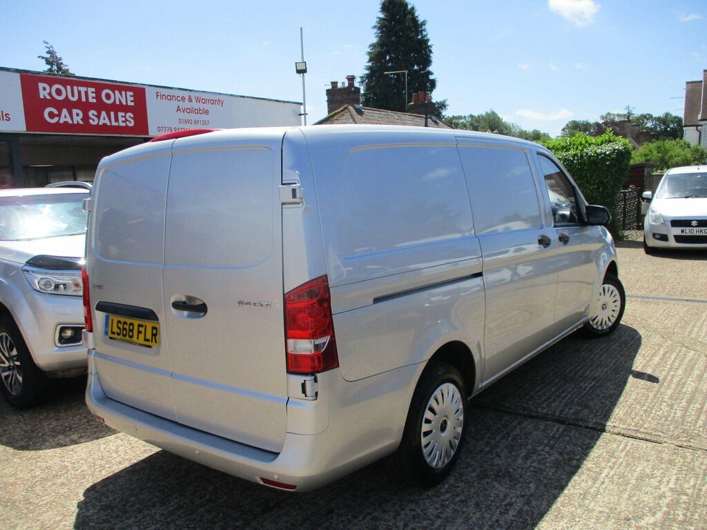 Mercedes-Benz Vito 2.1 114 Cdi Bluetec Rwd L2 Euro 6 6Dr Silver #4