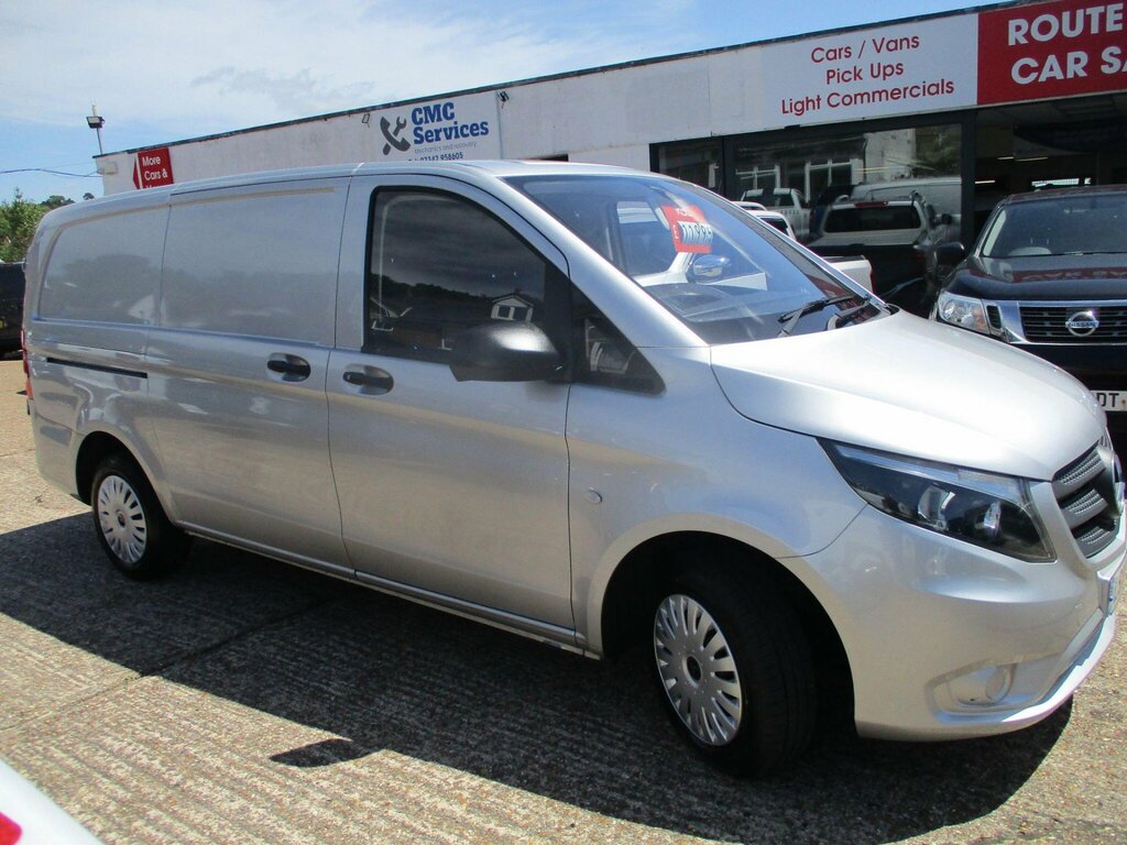 Mercedes-Benz Vito 2.1 114 Cdi Bluetec Rwd L2 Euro 6 6Dr Silver #5