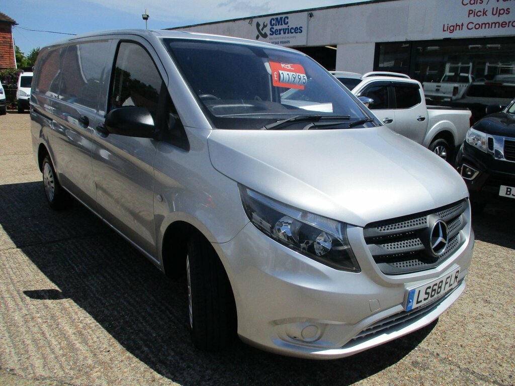 Mercedes-Benz Vito 2.1 114 Cdi Bluetec Rwd L2 Euro 6 6Dr Silver #6